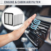 Toyota Yaris 1.5L Engine Cabin Air Filter Combo (2019–2020)