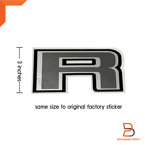 Ford Ranger PX3 Rear Tailgate Insert Letters Decal Sticker (2018-2021)