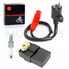 Honda TRX300EX 2 x Igniter CDI BOX & Ignition Coil Spark Plug (1993–2006)