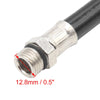 Car Motorcycle Flexible Clip On Air Tyre Chuck Inflator Hose