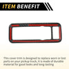 Ford Maverick Carbon Fiber Headlight Switch Button Panel Cover (22-24)