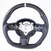 Mini R50 R52 R53 Carbon Flat Bottom 3 Spoke Leather Steering Wheel (2001-2006)