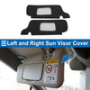 Ford Mustang (1994-2004) Black Gray Line Sun Visor Covers