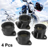 Kawasaki ZR750 4pcs / Motorcycle Carburetor Intake Manifold Boots (1991-2006)