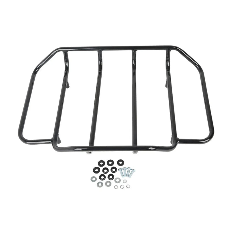 Harley Touring CVO Road Glide Chopped Trunk Backrest Luggage Rack (09-13)