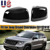 Jeep Grand Cherokee, Dodge Durango Gloss Black Rear View Mirror Cover Caps
