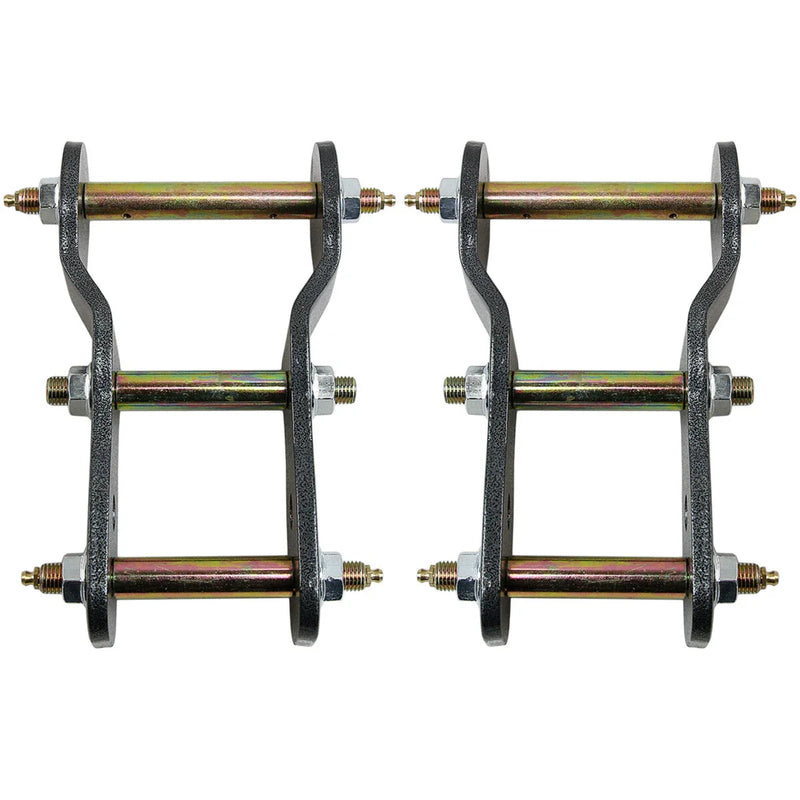 Mitsubishi Triton 2 x Lift Up 2" Rear Greasable Shackles Lift Kit (15-23)