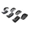 Jeep Cherokee 2014-2018 - Grey Cover Trim Honeycomb Front Grille Inserts