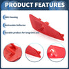 Ford Focus MK4 Saloon Red (2018-2023) 1 x Rear Left Bumper Reflector