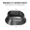 Suzuki GSX-R650 GSX-R750 Ram Air Intake Dust Rubber Boots (2004-2005)