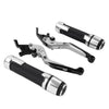 Honda CBR600RR CBR954RR Silver Extendable Brake Clutch Lever (2003-2006)