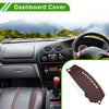 Mitsubishi Lancer (2008-2017) Brown Dashboard Cover Mat