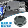 Honda Engine - Modified Titanium Tone Oil Filler Cap Tank Cover