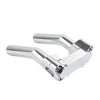 Harley Dyna FXD, Softail, XL883 6.5" Pullback Handlebar Riser Top Clamp
