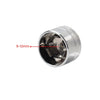 Harley Electra Glide, Road King 9mm-12mm Engine Screw Bolt Cover Caps (2009-2023)