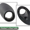 Dodge Ram 1500 2500 3500 Radio Antenna Mounting Base Bezel Black (2002-2023)