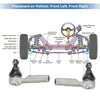Nissan Altima Front Outer Tie Rod End Links