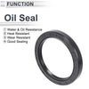 Oil Seal 85x110x13mm NBR Black 5 Pcs