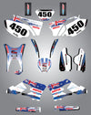 Yamaha WR 450 F AUSSIE PRIDE Custom Graphic Kit (2005-2006)