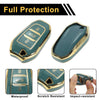 Peugeot 308 Gray Gold TPU Silicone Key Case (2007-2014)