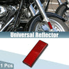 Universal Motorcycle Universal / 88x32mm / Spoke Reflector Red