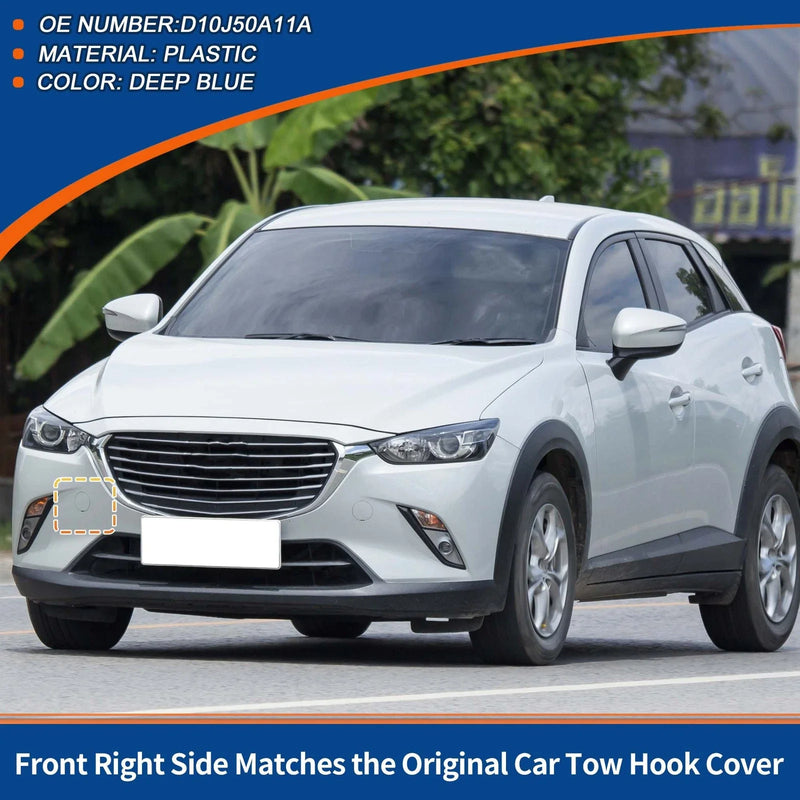 Mazda (2014-2018) - Deep Blue Tow Hook Cover