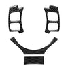Lexus IS250 NX200 300h 4 x Carbon Fiber Steering Wheel Cover Trim
