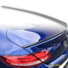 Mercedes-Benz W205 Coupe 297 Gray Boot Lip Spoiler (2015-2021)