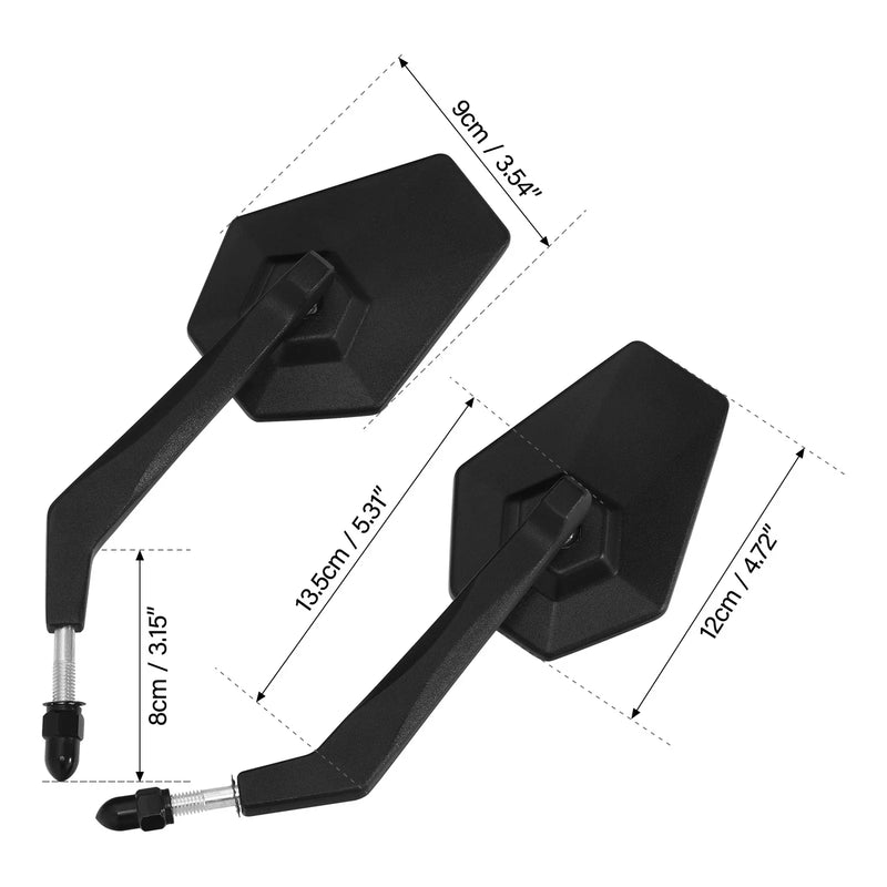 Harley CVO Road Glide Black Rear-View Mirrors (2023-2025)