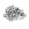 F2 158 Piece Silver Aluminium Fairing Screw Trim Bolts Set