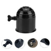 1pc 50mm Car Tow Bar Ball Cover Lockable Key Towing Hitch Trailer Protector Cap