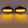 Peugeot 107 206 307 407 607 LED Dynamic Signal Black Side Marker Light