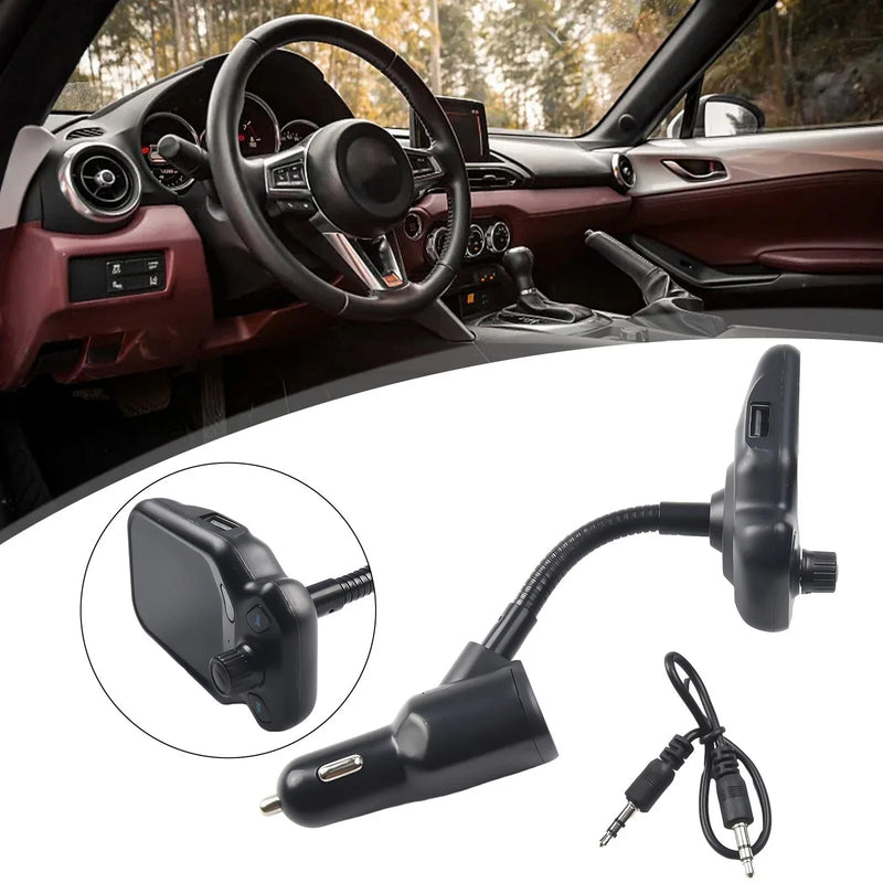 Car MP3 Player Calls Hands-Free Wireless FM Transmitter USB Charger