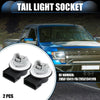 Ford F-150, Focus 2 x Car Tail Light Sockets (2000-2023)