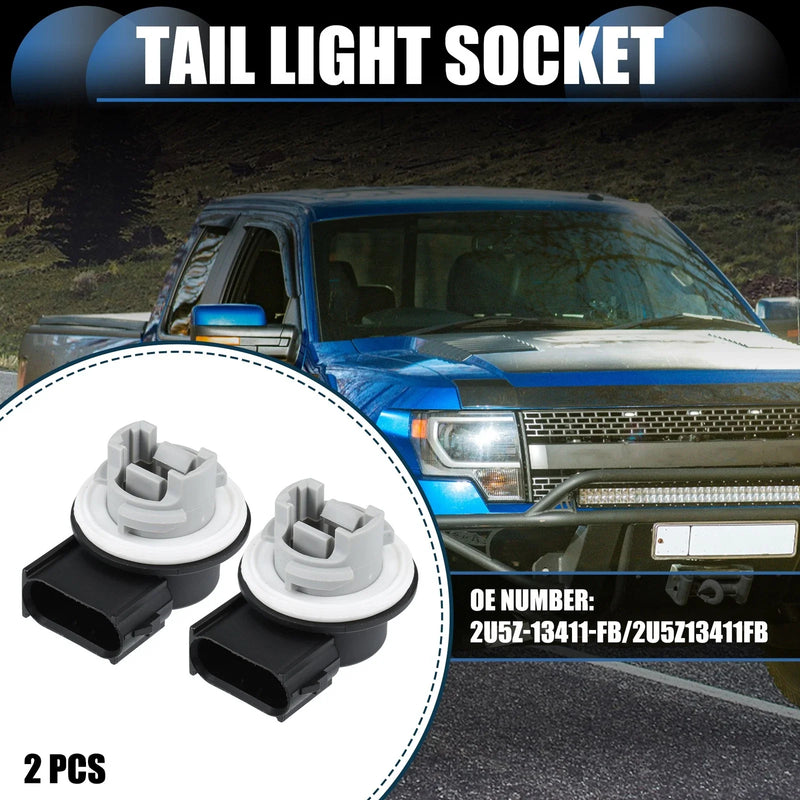 Ford F-150, Focus 2 x Car Tail Light Sockets (2000-2023)