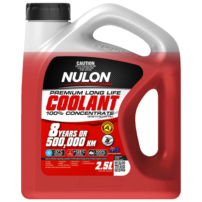 2.5L Nulon Red Premium Long Life Coolant