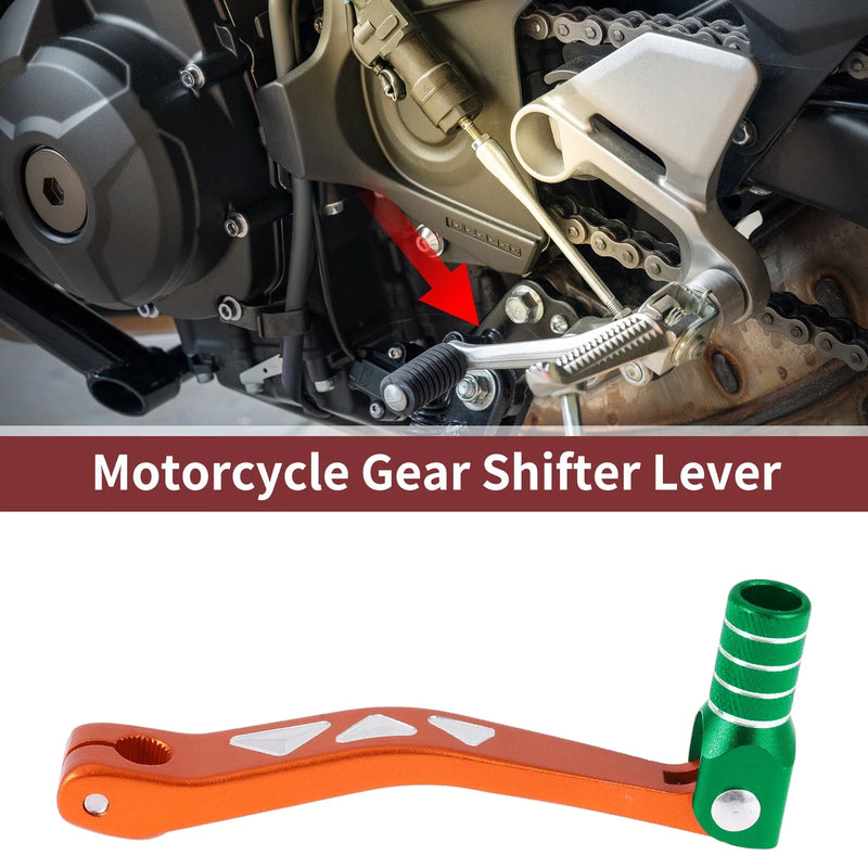 Yamaha TTR 50cc Gear Shifter Levers Orange Green