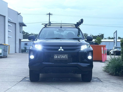 Mitsubishi Triton Bright White LED DRL Daytime Running Light Bulbs (2015-2023)