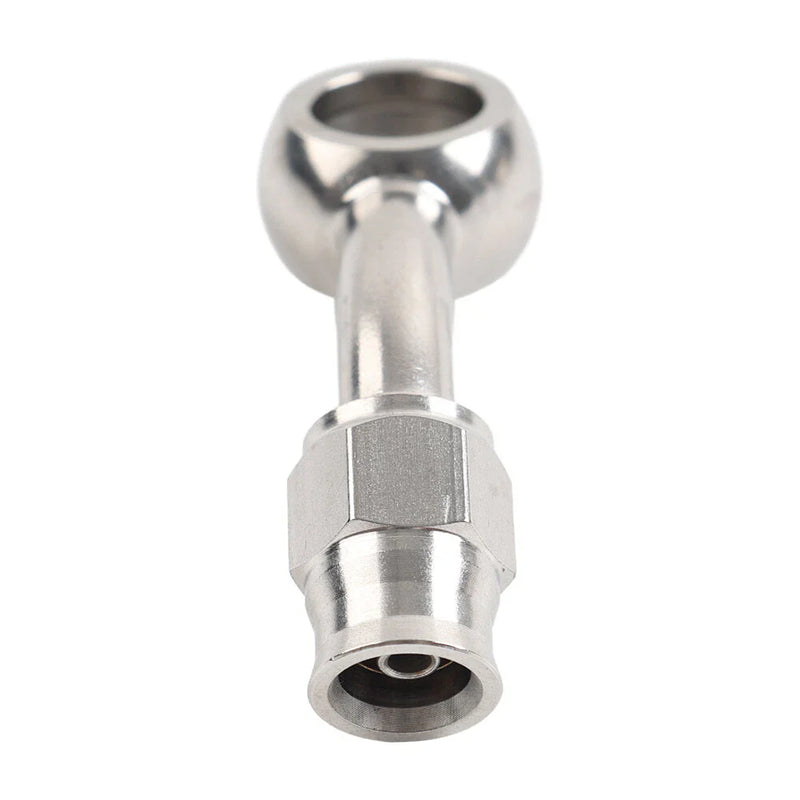 Motorcycle 10.2mm Stainless Steel AN-3 28�� Eye Banjo Hose Ends