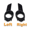 Toyota Highlander 2 x Pair Front Fog Lights Covers Bezels Black (2008–2010)