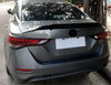 Nissan Sentra Sedan Glossy Black R Style Rear Spoiler Wing (2020-2024)