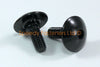 Fork Head Bolts 2 x m5/m6 Aluminum Black Shoulder to Shoulder