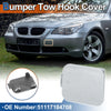 BMW 528i 535i Silver Tone Front Car Bumper Tow Hook Cover