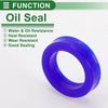 Make Model Oil Seal 28x40x10mm Rotary Shaft Seal TPU 5 Pcs