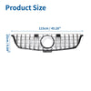 Mercedes-Benz ML250 2015 Chrome Silver Tone Front Upper Bumper Grille
