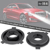 LED H4 2 x Black Headlight Bulb Base Adapter Socket Retainer