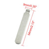 Honda Accord 5 x Metal Uncut Blank Key Blades (2003-2007)