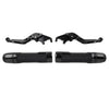 Yamaha XMAX 125 250 300 400 Black Brake Clutch Lever Handlebar Grip Set
