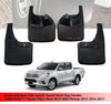 Toyota Hilux 1kd(2WD) Front & Rear Mud Flaps (2015-2017)