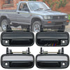 Toyota Hilux LN106 Outer Door Handle (Chrome/Black) (1988-1997)